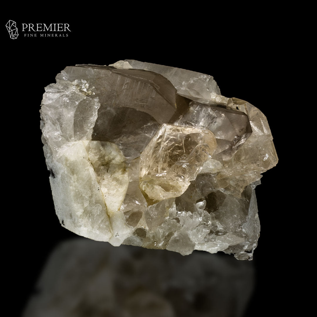 Topaz & Smoky Quartz - Pakistan