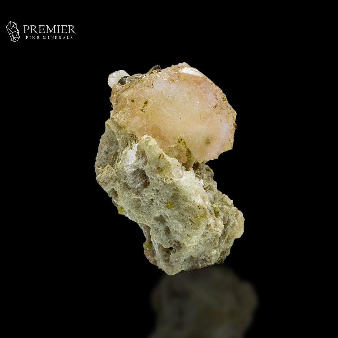 Echted Morganite, Epidote and Calcite - Afghanistan