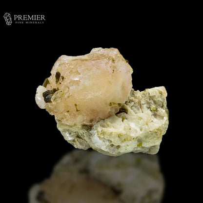 Echted Morganite, Epidote and Calcite - Afghanistan
