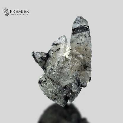Tourmalinated Quartz Cluster from Afghanistan