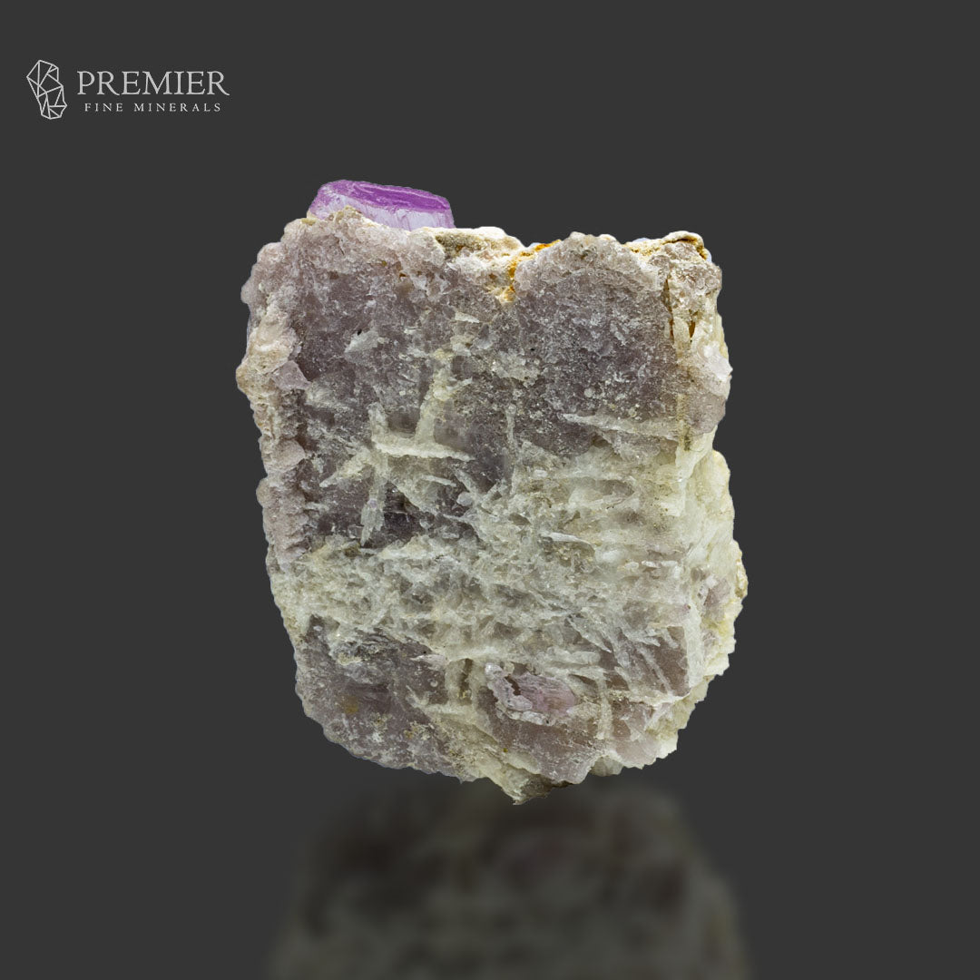Kunzite Crystal in Feldspar Matrix | Afghanistan