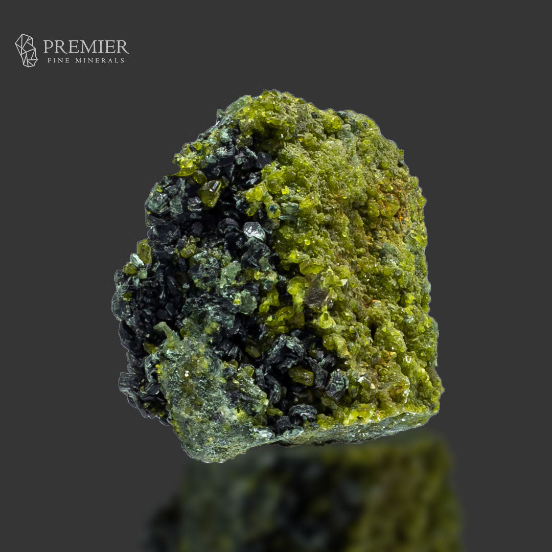 Magnetite, Vesuvianite, Diopside  on Matrix from Pakistan