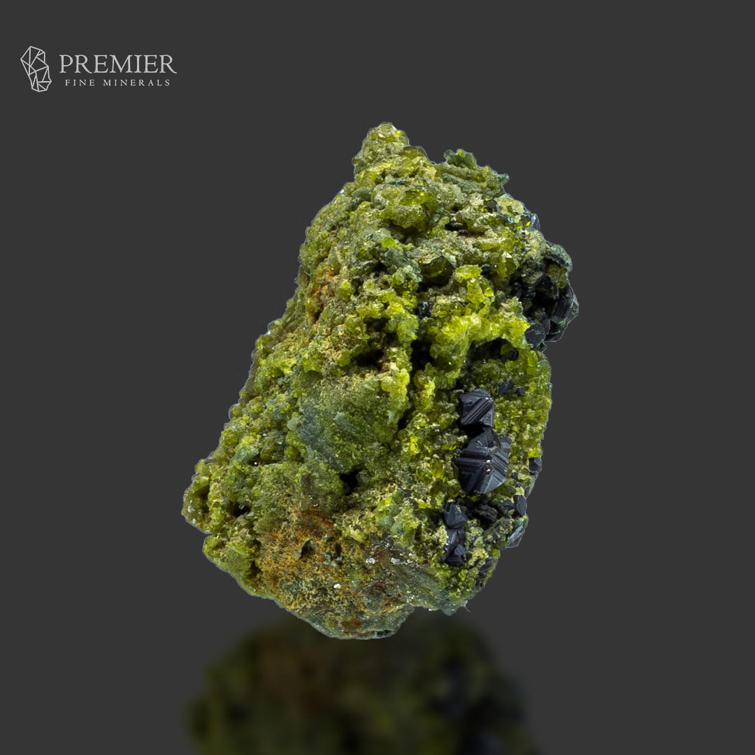 Magnetite, Vesuvianite, Diopside  on Matrix from Pakistan