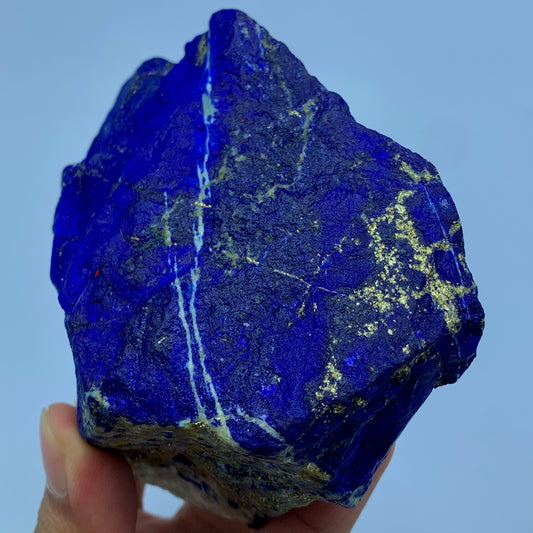 Lapis Lazuli Rough, 4250 Carat, AAA Grade, Mine 4 Lapis, Royal Blue, Afghanistan Gemstone, Raw Lapis, Golden Pyrite, Investment Stone, Massive Lapis, Carving Rough