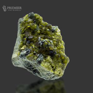 Vesuvianite, Hematite, Biotite on Matrix - Pakistan