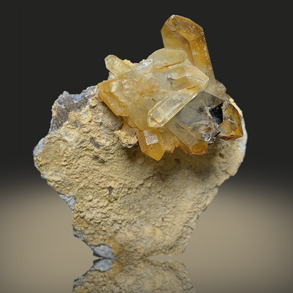 Brookite, Quartz, Rutile, Titanium, 18.8 Grams, Pakistan Mineral, Crystal on Matrix, Combination Specimen, Rare Mineral, Collector Specimen, Anatase, Miniature Specimen, Titanium Dioxide