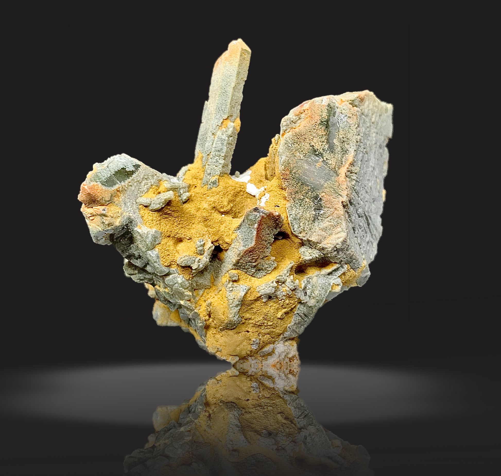 Chlorite Quartz, Green Quartz, Included Quartz, 310 Carats, 62 Grams, Pakistan Mineral, Heart Chakra, Cleansing Stone, Collector Specimen, Miniature Specimen, Green Earth Quartz, Aesthetic Crystal,