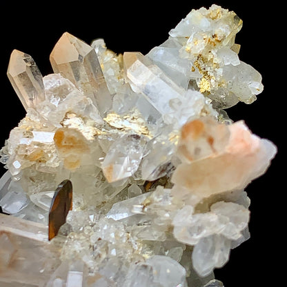 Brookite, Quartz, Inclusion, Included Quartz, 28 Grams, 140 Carats, Pakistan Mineral, Titanium Dioxide, Rare Mineral, Collector Specimen, Crystal Cluster, Rutile, Aesthetic Mineral