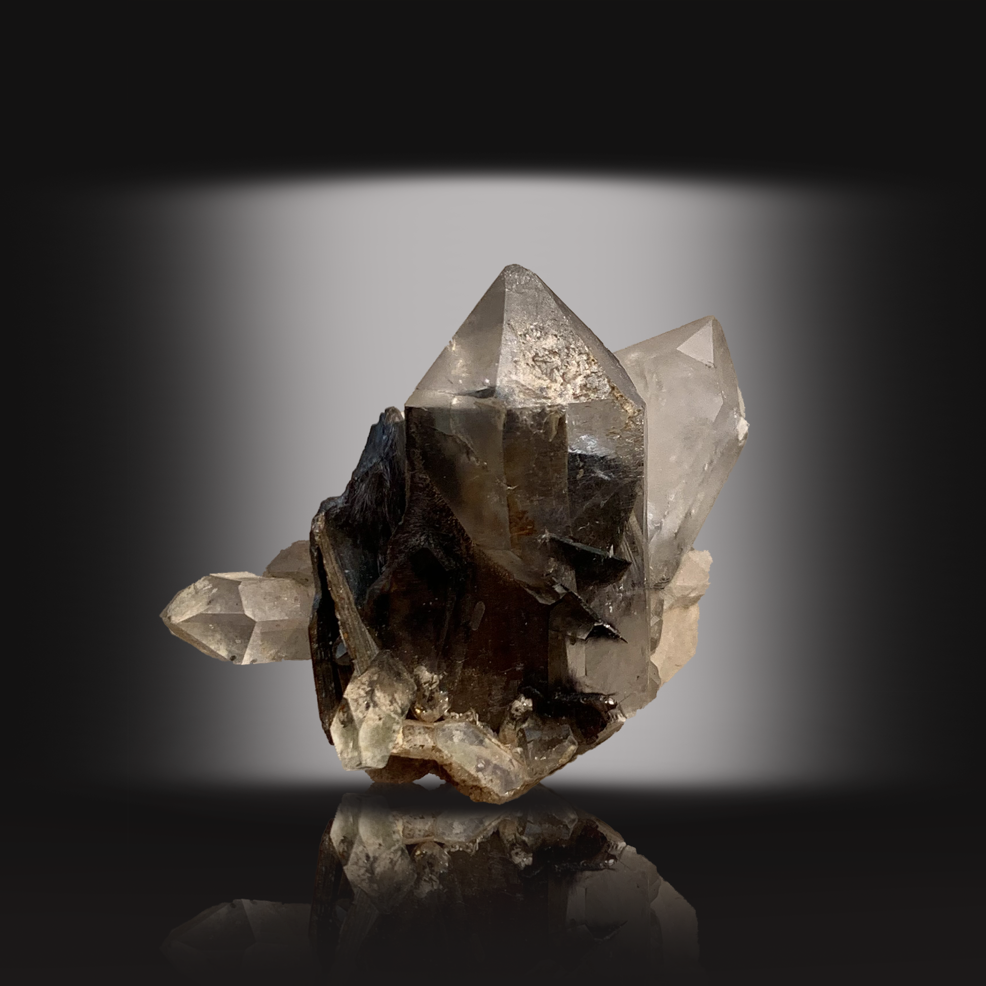 Brookite, Quartz, Inclusion, Included Quartz, 14.5 Grams, Pakistan Mineral, Titanium Dioxide, Rare Mineral, Collector Specimen, Miniature Specimen, Crystal Cluster, Rutile, Aesthetic Mineral