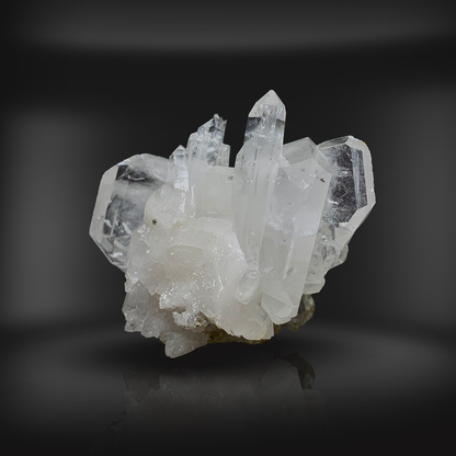 Faden Quartz, Calcite, Damage Free Quartz, , Pakistan Mineral, Perfect Crystal, Investment Grade, Self Healing Crystal, Collector Cluster, Faden Crystal, Calcite on Quartz, Pristine