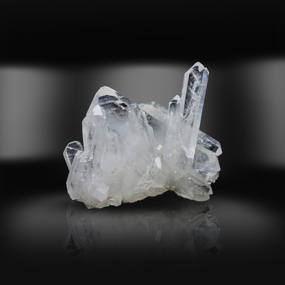 Faden Quartz, Damage Free Quartz, Pristine Crystal, 370 Carats, 74 Grams, Pakistan Mineral, Collector Specimen, Miniature Specimen, Rare Crystal Habit, Self Healing Crystal, Faden Crystal, Quartz Cluster, Investment Grade