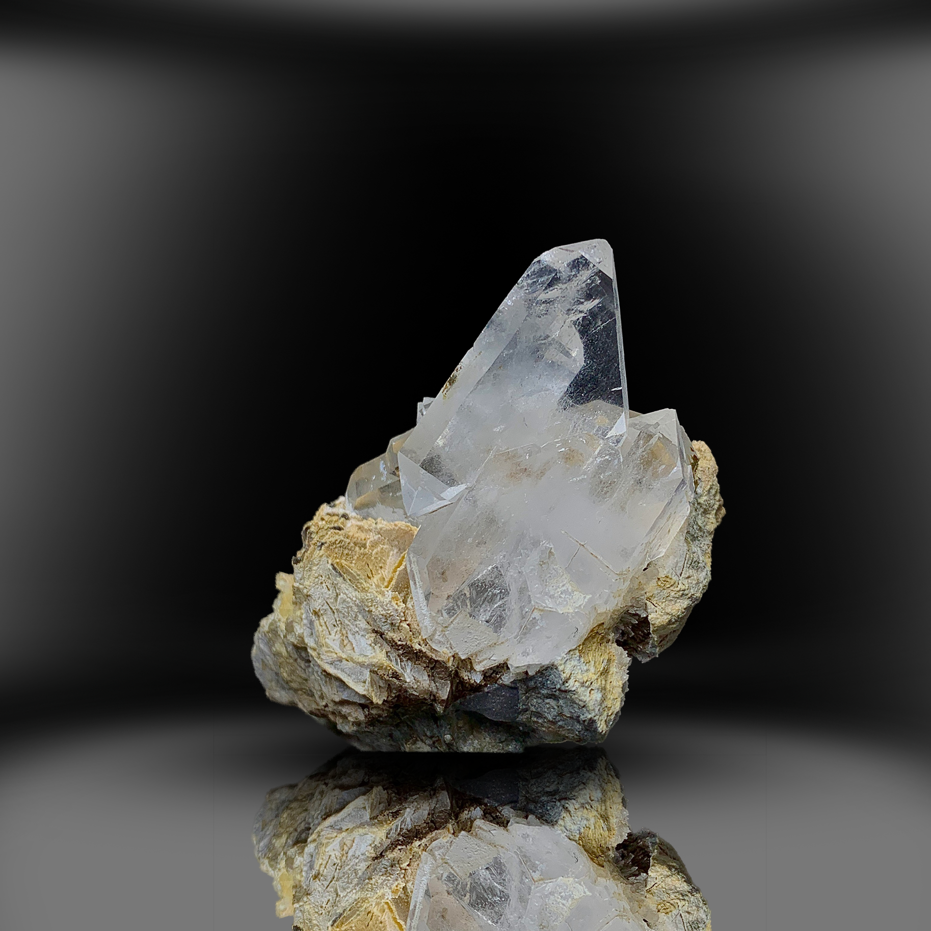 Faden Quartz, Rare Quartz, Self Healing Crystal, , Pakistan Mineral, Crystal Habit, Healing Crystal, Collector Specimen, Miniature Specimen, Faden Crystal, Quartz on Matrix