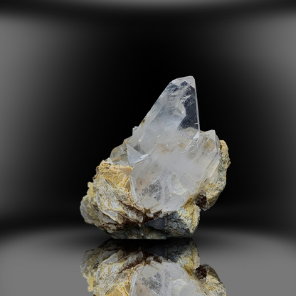 Faden Quartz, Rare Quartz, Self Healing Crystal, , Pakistan Mineral, Crystal Habit, Healing Crystal, Collector Specimen, Miniature Specimen, Faden Crystal, Quartz on Matrix