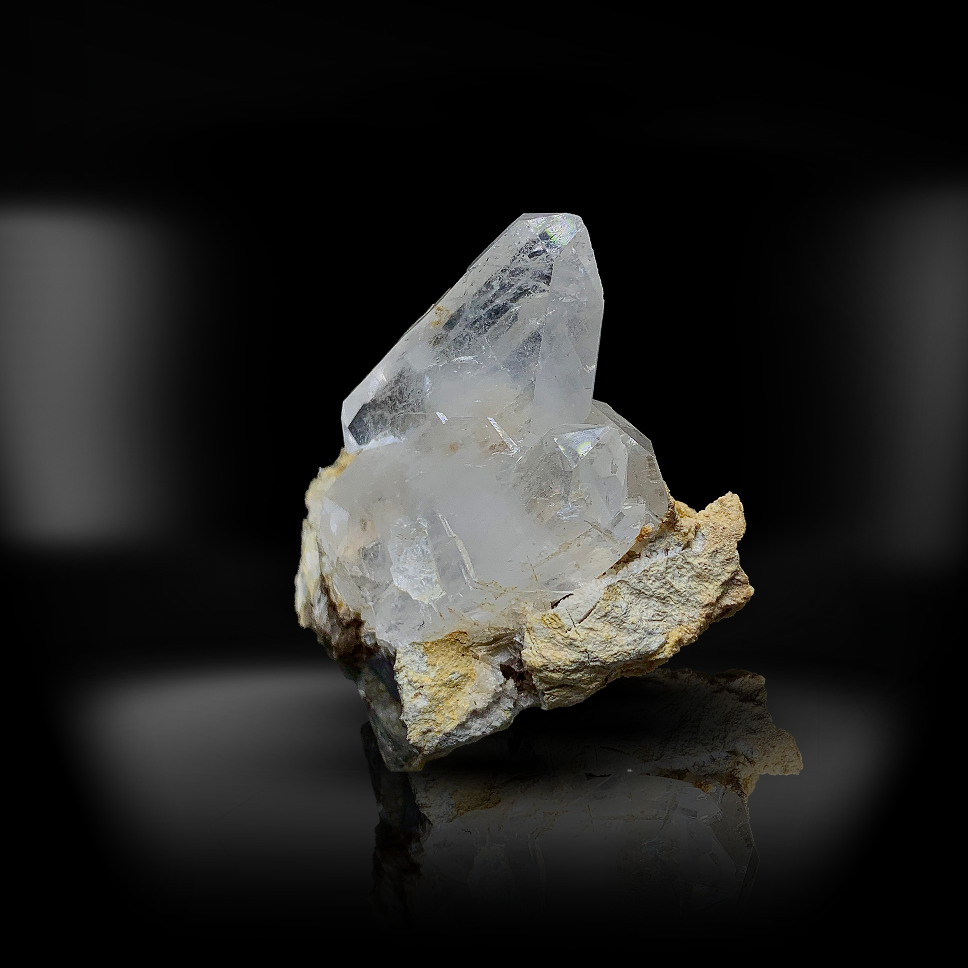 Faden Quartz, Rare Quartz, Self Healing Crystal, , Pakistan Mineral, Crystal Habit, Healing Crystal, Collector Specimen, Miniature Specimen, Faden Crystal, Quartz on Matrix