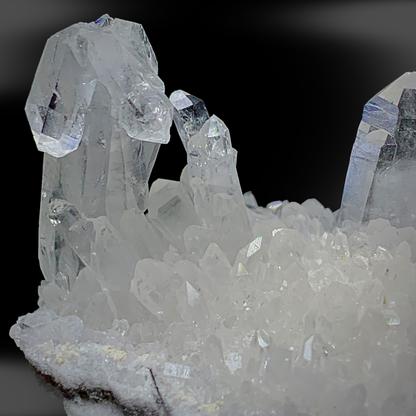 Faden Quartz, Rare Quartz, Self Healing Crystal, 74 Carats, 14.8 Grams, Pakistan Mineral, Crystal Habit, Healing Crystal, Collector Specimen, Miniature Specimen, Faden Crystal, Quartz on Matrix