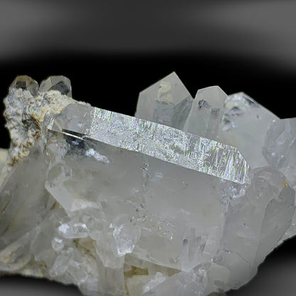 Faden Quartz Cluster on Matrix - Balochistan, Pakistan