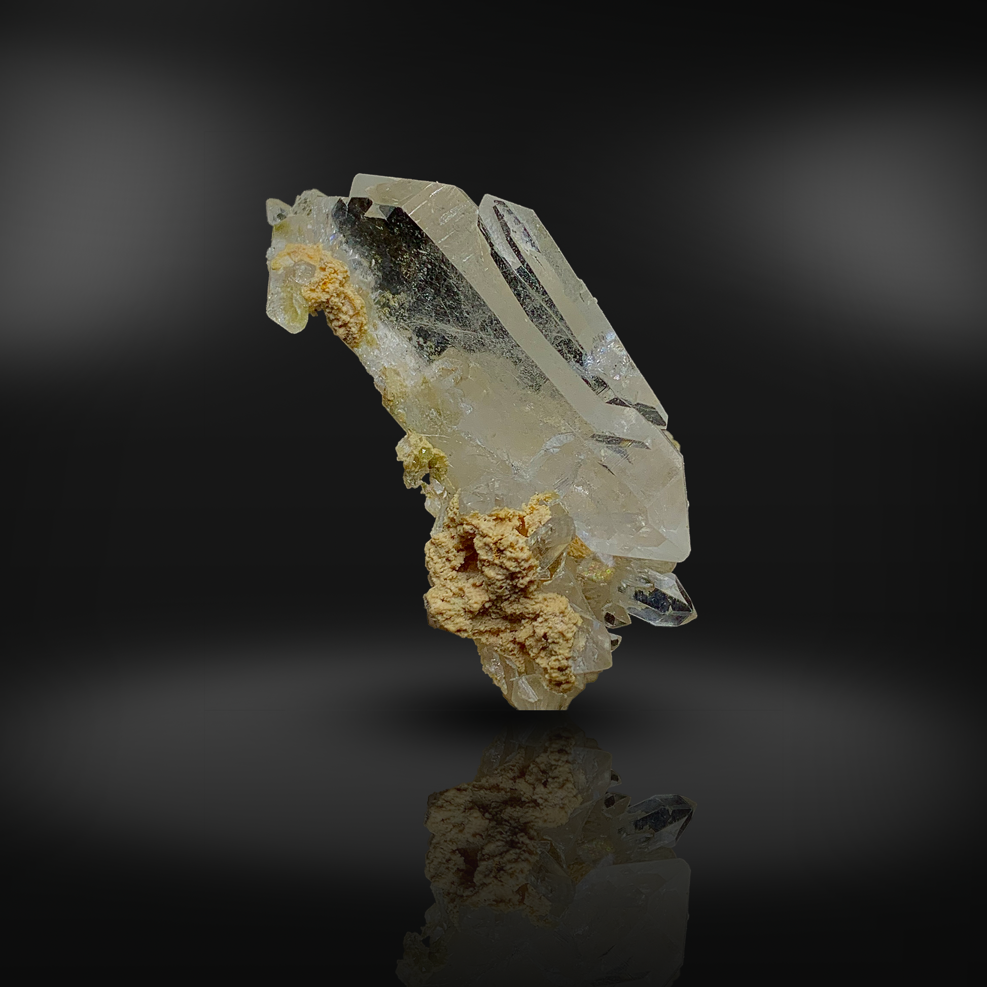 Faden Quartz, Rare Quartz, Self Healing Crystal,s, Pakistan Mineral, Balochistan, Crystal Habit, Healing Crystal, Collector Specimen, Miniature Specimen, Faden Crystal, Quartz on Matrix