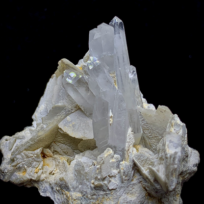 Faden Quartz, Calcite, Quartz Combination, 620 Carats, 124 Grams, Pakistan Mineral, Rare Crystal Habit, Healing Crystal, Collector Specimen, Cabinet Specimen, Faden Crystal, Calcite on Quartz, Large Specimen