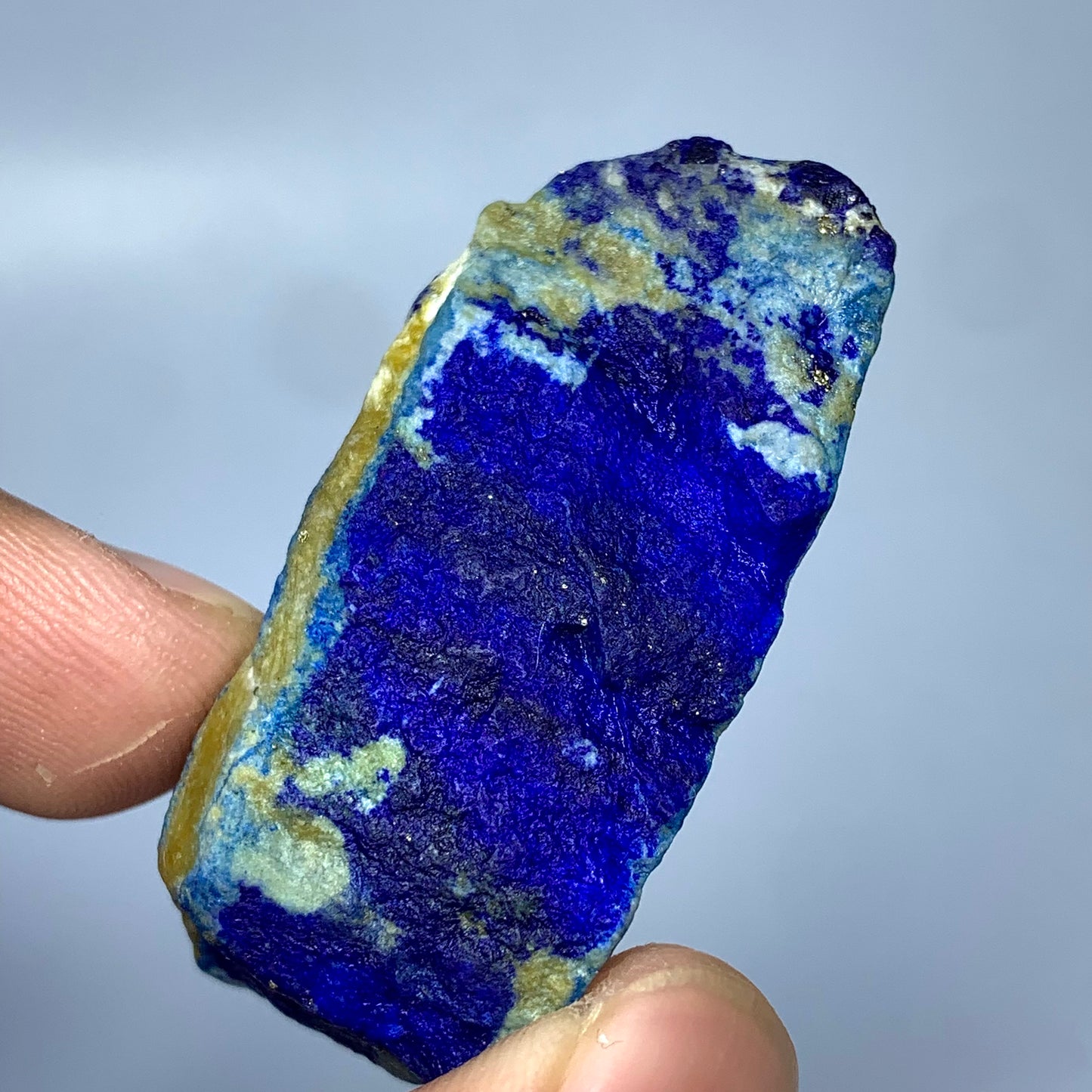 Lapis Lazuli, Rough Specimen, Fluorescent, UV Reactive, , Afghanistan, Mine 4, Blue Stone, Pyrite, Lapidary Rough, Raw Mineral, Third Eye Chakra