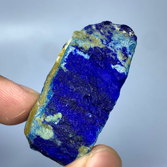 Lapis Lazuli, Rough Specimen, Fluorescent, UV Reactive, , Afghanistan, Mine 4, Blue Stone, Pyrite, Lapidary Rough, Raw Mineral, Third Eye Chakra