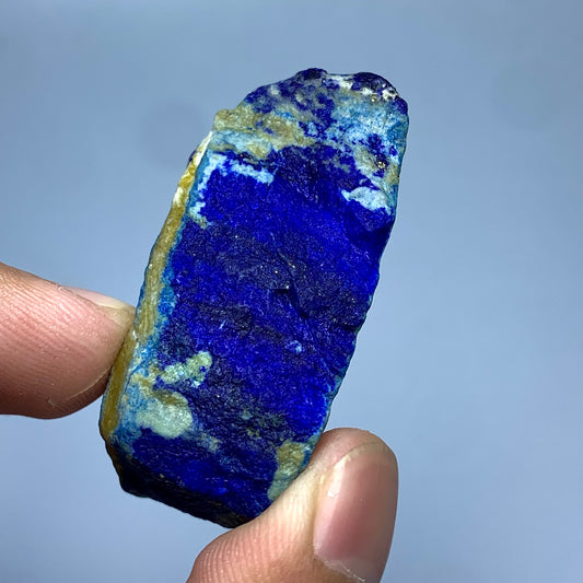 Lapis Lazuli, Rough Specimen, Fluorescent, UV Reactive, , Afghanistan, Mine 4, Blue Stone, Pyrite, Lapidary Rough, Raw Mineral, Third Eye Chakra