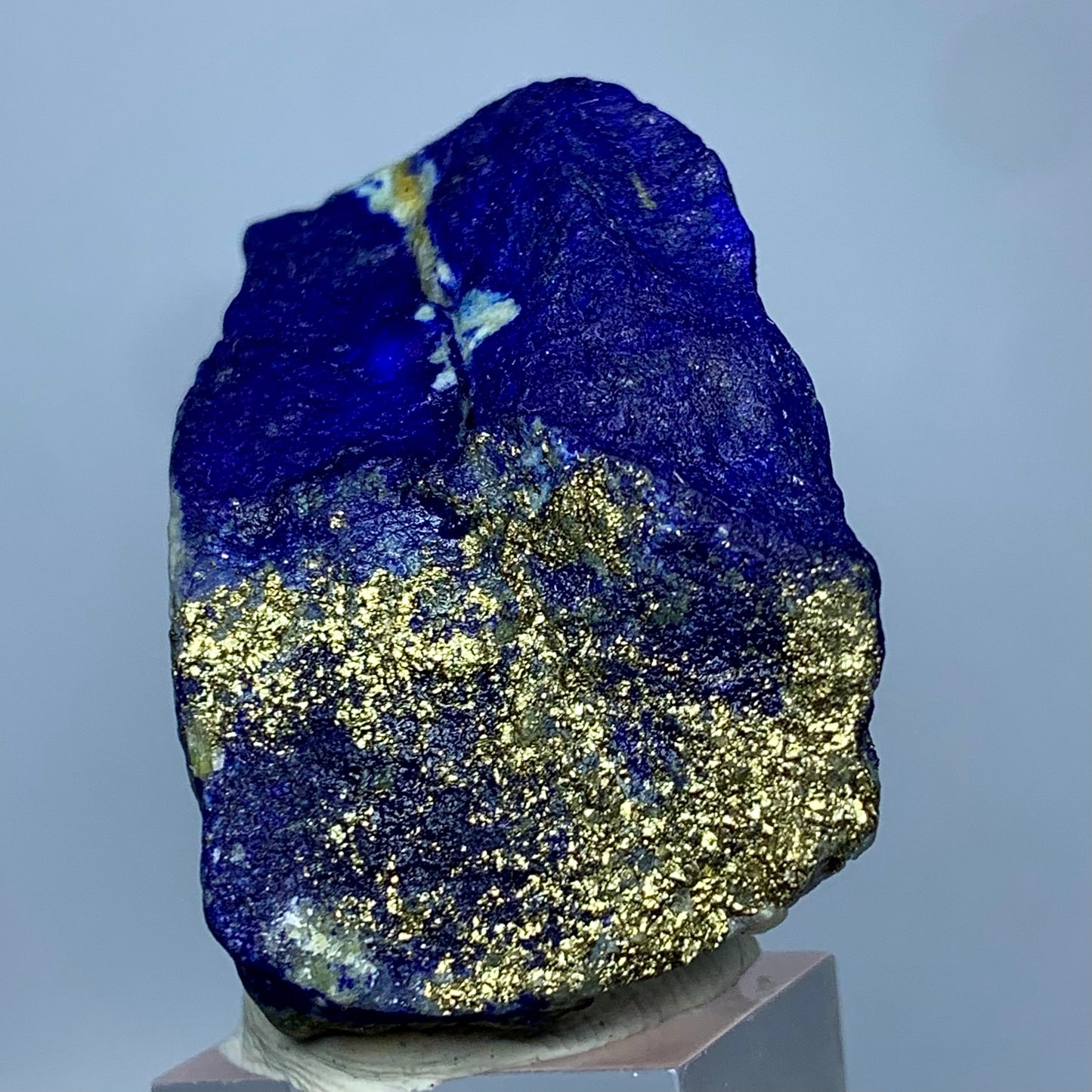 Lapis Lazuli, Afghanistan, Fluorescent, UV Reactive, Lazurite, 32 Grams, 160 Carats, Mine 4, Blue Stone, Calcite, Pyrite, Third Eye Chakra, Collector Mineral