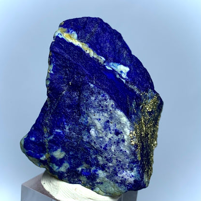 Lapis Lazuli, Afghanistan, Fluorescent, UV Reactive, Lazurite, 32 Grams, 160 Carats, Mine 4, Blue Stone, Calcite, Pyrite, Third Eye Chakra, Collector Mineral