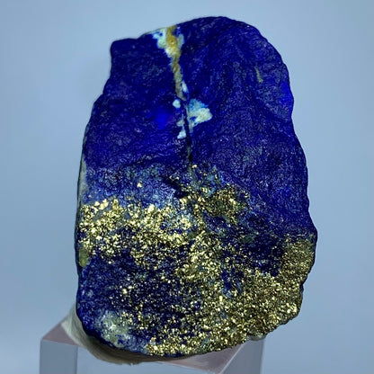 Lapis Lazuli, Afghanistan, Fluorescent, UV Reactive, Lazurite, 32 Grams, 160 Carats, Mine 4, Blue Stone, Calcite, Pyrite, Third Eye Chakra, Collector Mineral