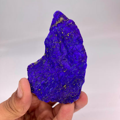 Lapis Lazuli, Lazurite, Afghanistan Minerals, 161g, Rough Gemstone, Royal Blue Lapis, Pyrite Inclusions, Lapidary Rough, Cabinet Specimen