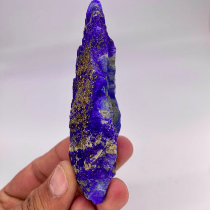 Lapis Lazuli, Lazurite, Afghanistan Minerals, 159g, Rough Gemstone, Royal Blue Lapis, Pyrite Inclusions, Lapidary Rough, Cabinet Specimen