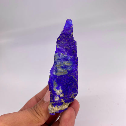 Lapis Lazuli, Lazurite, Afghanistan Minerals, 490g, Rough Gemstone, Royal Blue Lapis, Pyrite Inclusions, Lapidary Rough, Cabinet Specimen