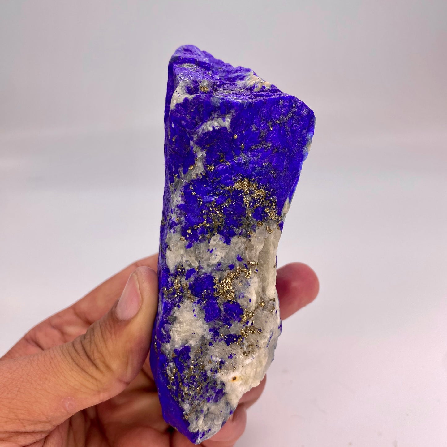 Rough Lapis Lazuli With Golden Pyrite – Badakhshan, Afghanistan