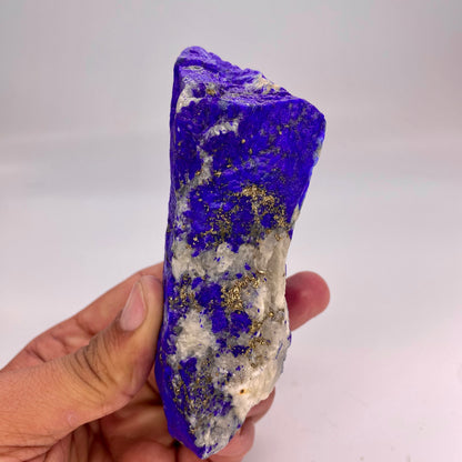 Rough Lapis Lazuli With Golden Pyrite – Badakhshan, Afghanistan