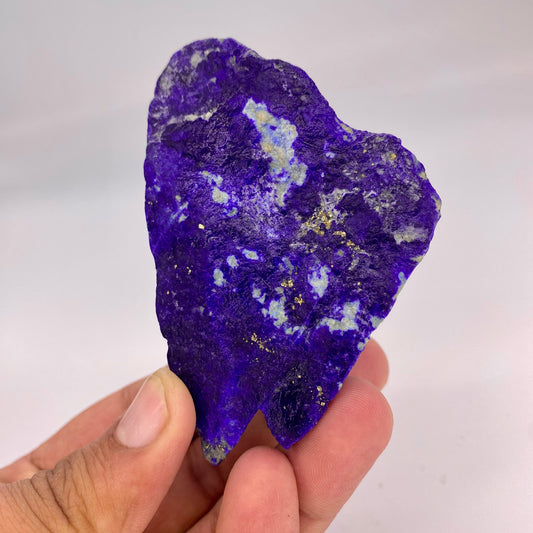 Lapis Lazuli, Lazurite, Afghanistan Minerals, 149g, Rough Gemstone, Royal Blue Lapis, Pyrite Inclusions, Lapidary Rough, Cabinet Specimen