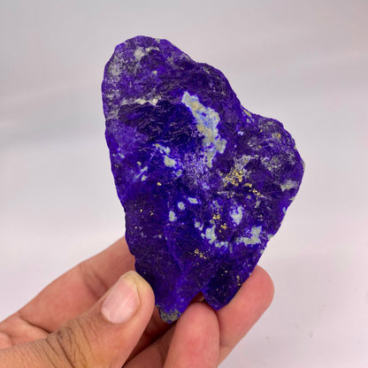 Lapis Lazuli, Lazurite, Afghanistan Minerals, 149g, Rough Gemstone, Royal Blue Lapis, Pyrite Inclusions, Lapidary Rough, Cabinet Specimen