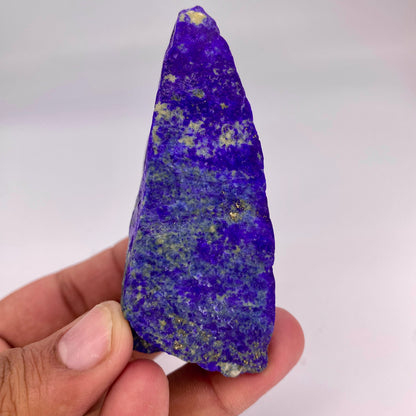 Lapis Lazuli, Lazurite, Afghanistan Minerals, 149g, Rough Gemstone, Royal Blue Lapis, Pyrite Inclusions, Lapidary Rough, Cabinet Specimen