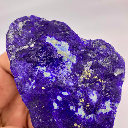 Lapis Lazuli, Lazurite, Afghanistan Minerals, 149g, Rough Gemstone, Royal Blue Lapis, Pyrite Inclusions, Lapidary Rough, Cabinet Specimen
