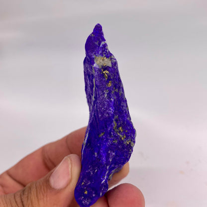 Lapis Lazuli, Lazurite, Afghanistan Minerals, 82g, Rough Gemstone, Royal Blue Lapis, Pyrite Inclusions, Lapidary Rough, Cabinet Specimen