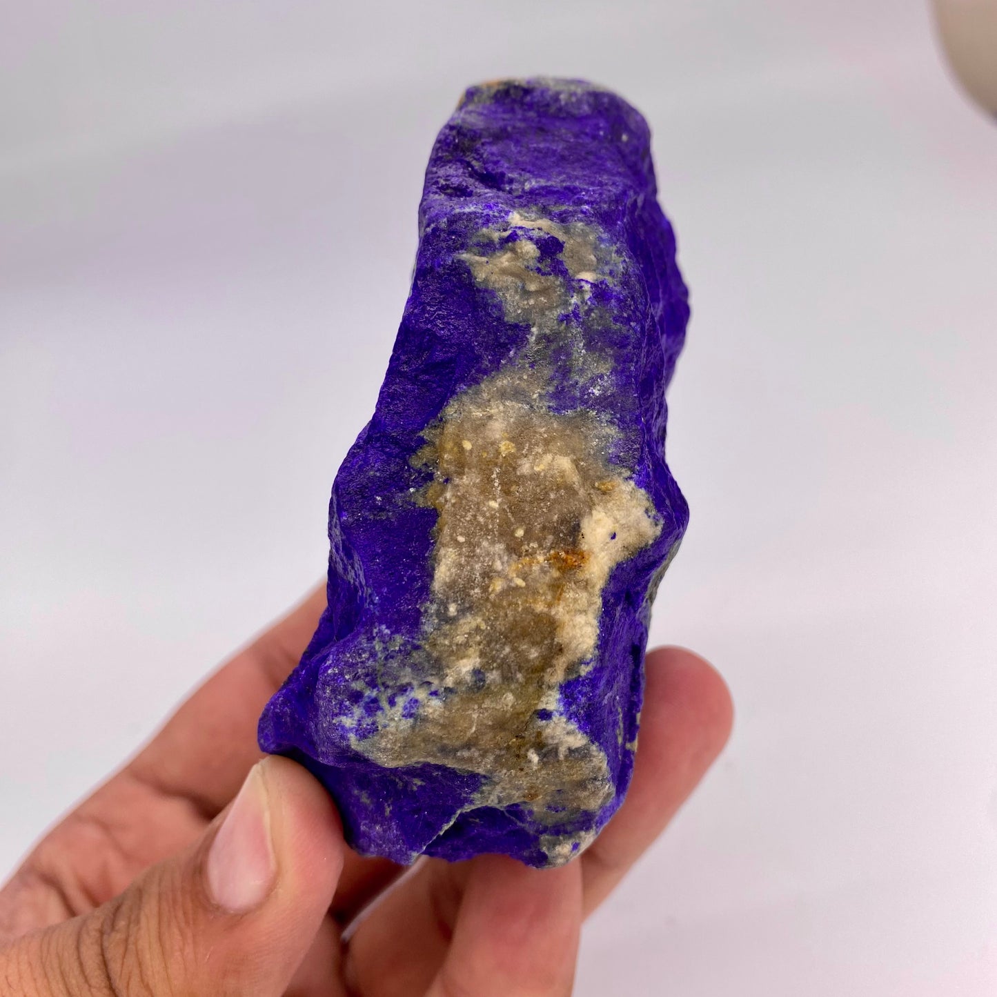Lapis Lazuli, Lazurite, Afghanistan Minerals, 370g, Rough Gemstone, Royal Blue Lapis, Pyrite Inclusions, Lapidary Rough, Cabinet Specimen