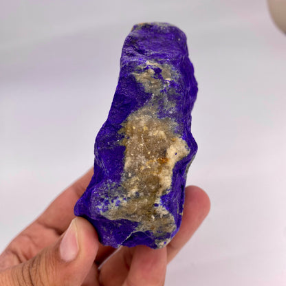 Lapis Lazuli, Lazurite, Afghanistan Minerals, 370g, Rough Gemstone, Royal Blue Lapis, Pyrite Inclusions, Lapidary Rough, Cabinet Specimen