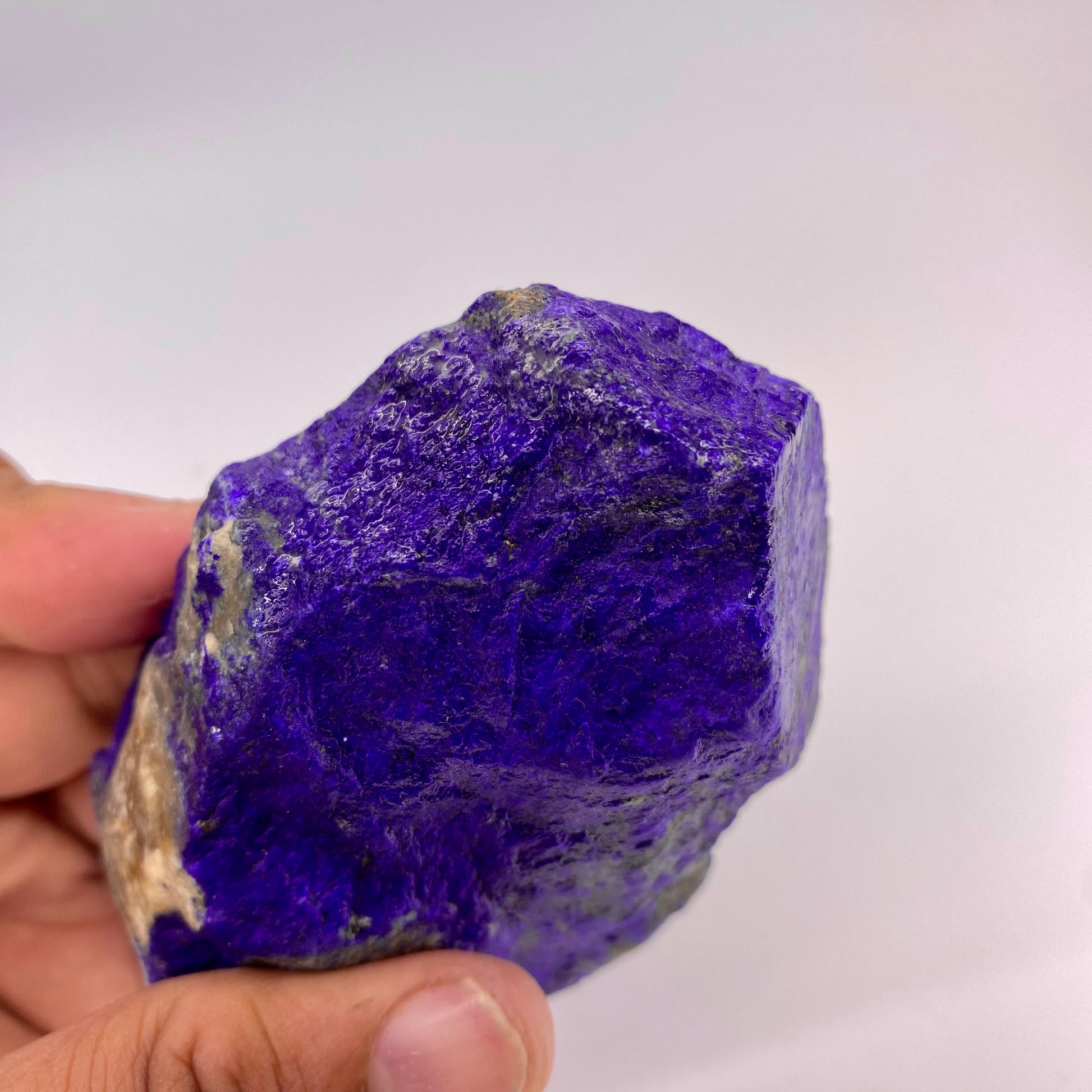 Lapis Lazuli, Lazurite, Afghanistan Minerals, 370g, Rough Gemstone, Royal Blue Lapis, Pyrite Inclusions, Lapidary Rough, Cabinet Specimen