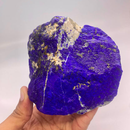 Lapis Lazuli, Lazurite, Afghanistan Minerals, 319g, Rough Gemstone, Royal Blue Lapis, Pyrite Inclusions, Lapidary Rough, Cabinet Specimen