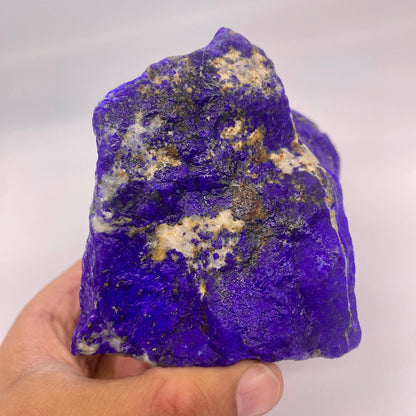 Lapis Lazuli, Lazurite, Afghanistan Minerals, 319g, Rough Gemstone, Royal Blue Lapis, Pyrite Inclusions, Lapidary Rough, Cabinet Specimen
