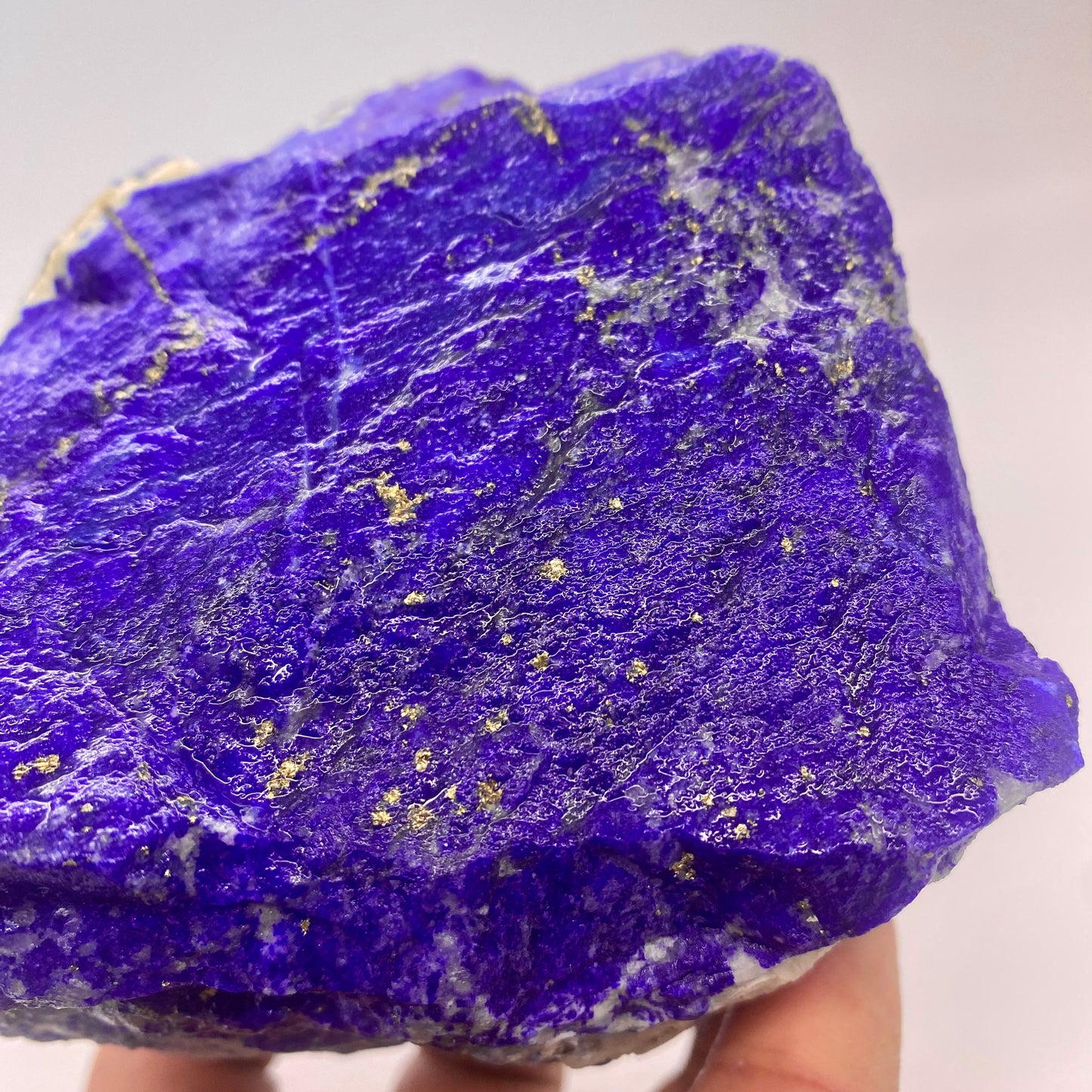 Lapis Lazuli, Lazurite, Afghanistan Minerals, 319g, Rough Gemstone, Royal Blue Lapis, Pyrite Inclusions, Lapidary Rough, Cabinet Specimen