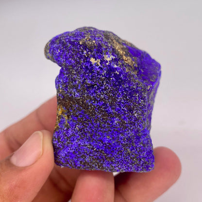 Lapis Lazuli, Lazurite, Afghanistan Minerals, 109g, Rough Gemstone, Royal Blue Lapis, Pyrite Inclusions, Lapidary Rough, Cabinet Specimen