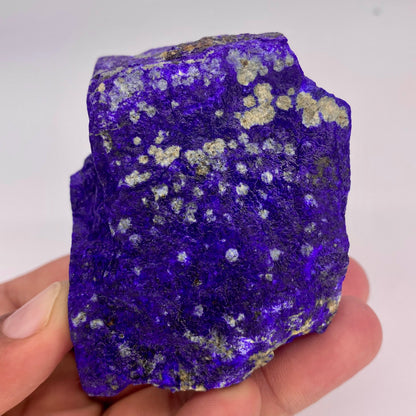 Lapis Lazuli, Lazurite, Afghanistan Minerals, 319g, Rough Gemstone, Royal Blue Lapis, Pyrite Inclusions, Lapidary Rough, Cabinet Specimen