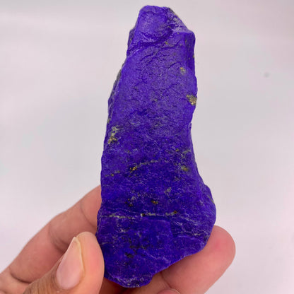 Lapis Lazuli, Lazurite, Afghanistan Minerals, 343g, Rough Gemstone, Royal Blue Lapis, Pyrite Inclusions, Lapidary Rough, Cabinet Specimen