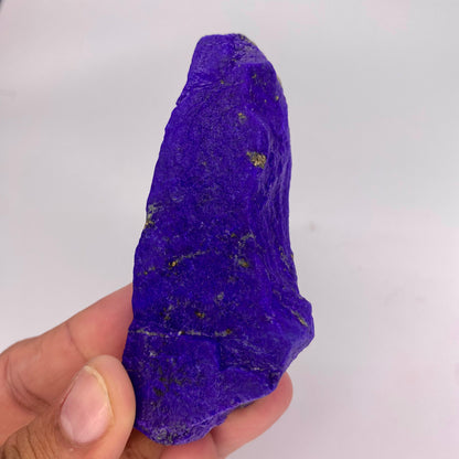 Lapis Lazuli, Lazurite, Afghanistan Minerals, 343g, Rough Gemstone, Royal Blue Lapis, Pyrite Inclusions, Lapidary Rough, Cabinet Specimen