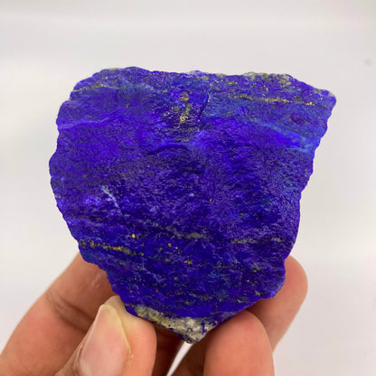 Lapis Lazuli, Lazurite, Afghanistan Minerals, 115g, Rough Gemstone, Royal Blue Lapis, Pyrite Inclusions, Lapidary Rough, Cabinet Specimen
