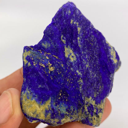 Lapis Lazuli, Lazurite, Afghanistan Minerals, 650g, Rough Gemstone, Royal Blue Lapis, Pyrite Inclusions, Lapidary Rough, Cabinet Specimen